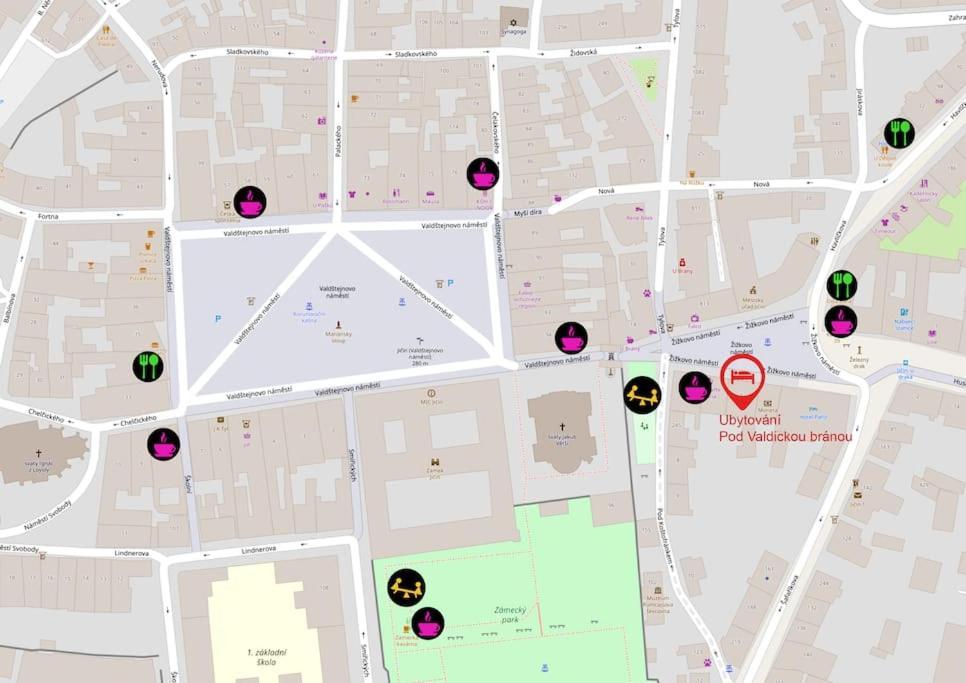 Apartman Pod Valdickou Branou Jicin Luaran gambar